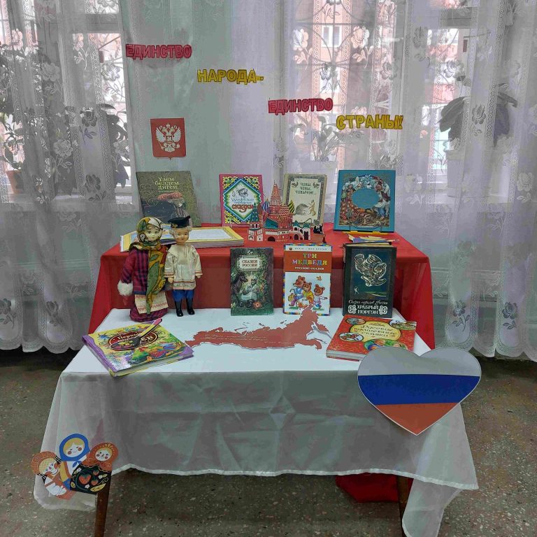 «Единство народа – единство страны» — книжная выставка