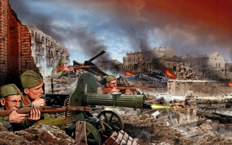 «Стояли, как солдаты, города-герои» — книжная выставка