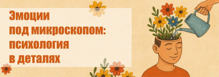 «Эмоции под микроскопом: психология в деталях» – книжная выставка