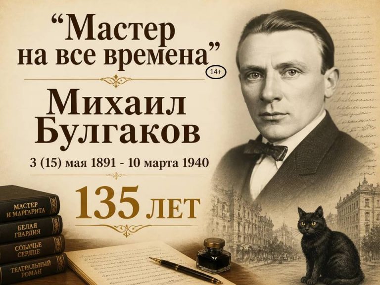«Мастер на все времена» – книжная выставка